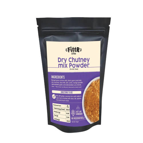 FittR biTes Dry Chutney Mix Powder | Grocsy