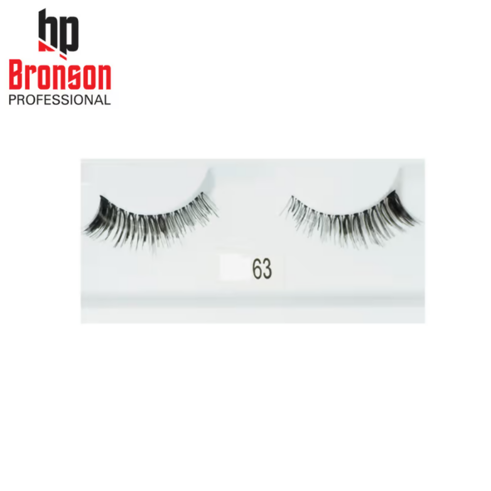 Bronson Professional Synthetic Hair and Lightweight Long Natural Look False Eyelashes - 63 | Grocsy