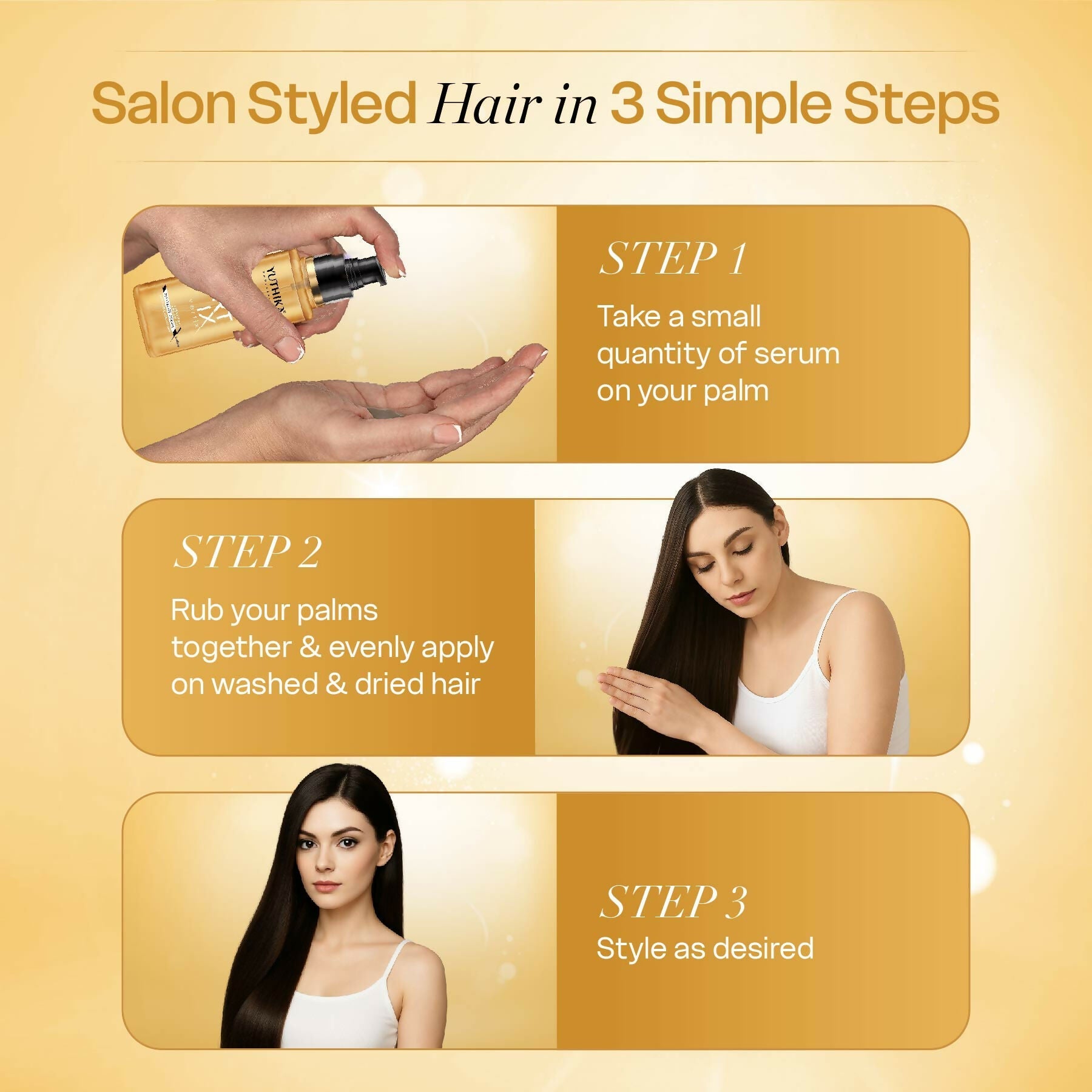 Yuthika Professional Vertix Revitalize Hair Serum | Grocsy