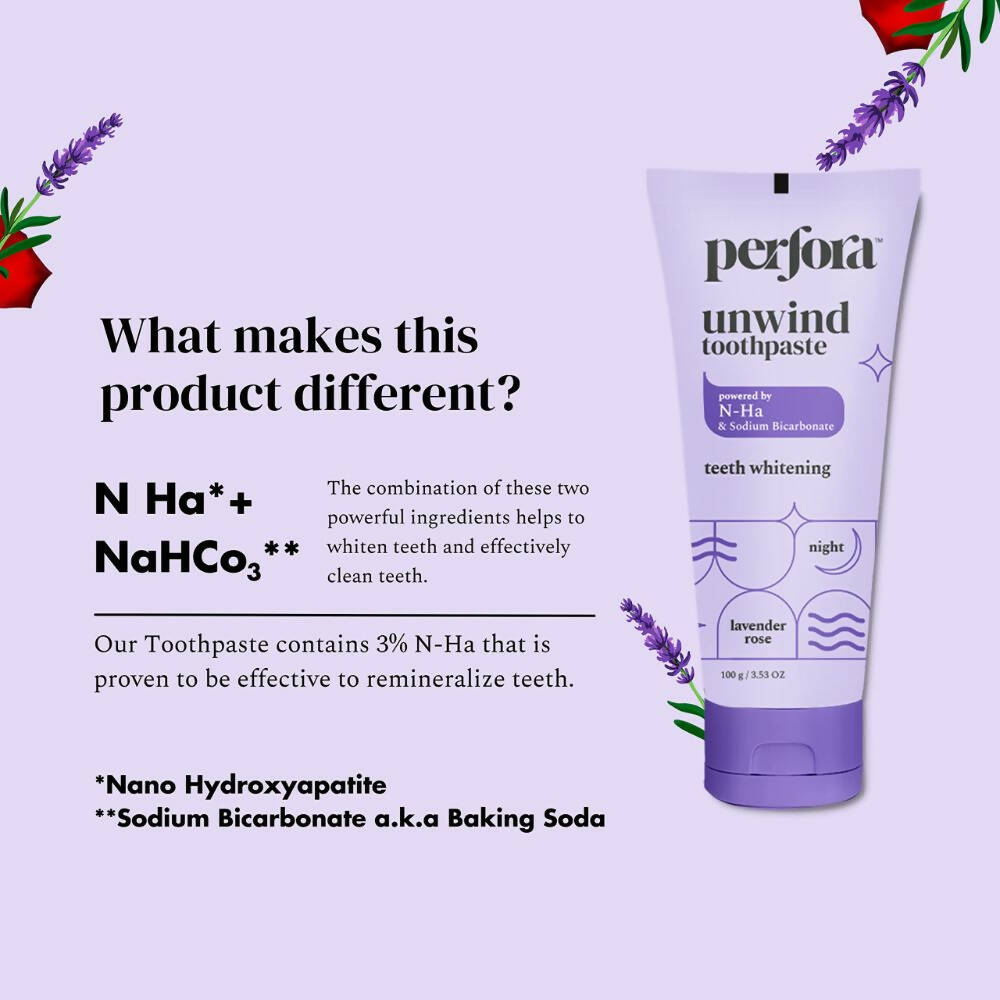 Perfora The Daily Routine Awake & Unwind Toothpaste Combo | Grocsy