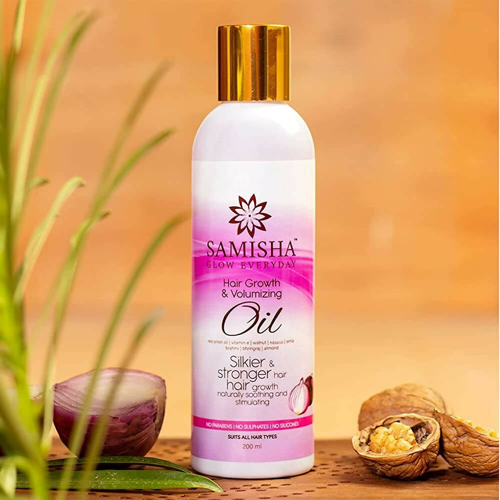 Samisha Organic Red Onion Hair Oil | Grocsy