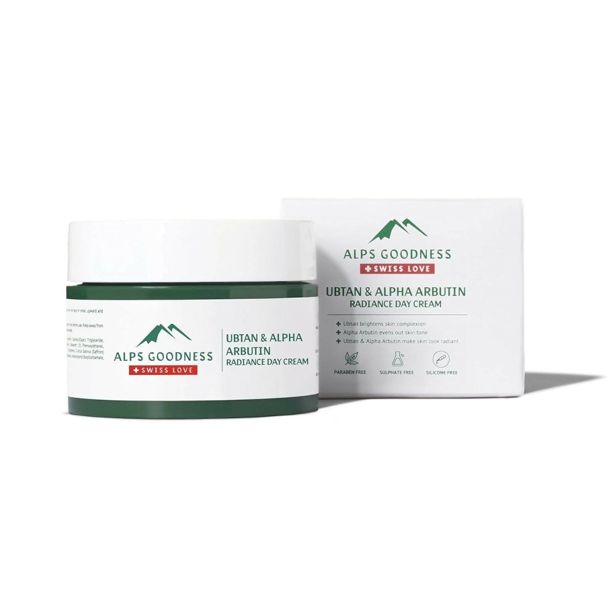 Alps Goodness Ubtan & Alpha Arbutin Radiance Day Cream | Grocsy