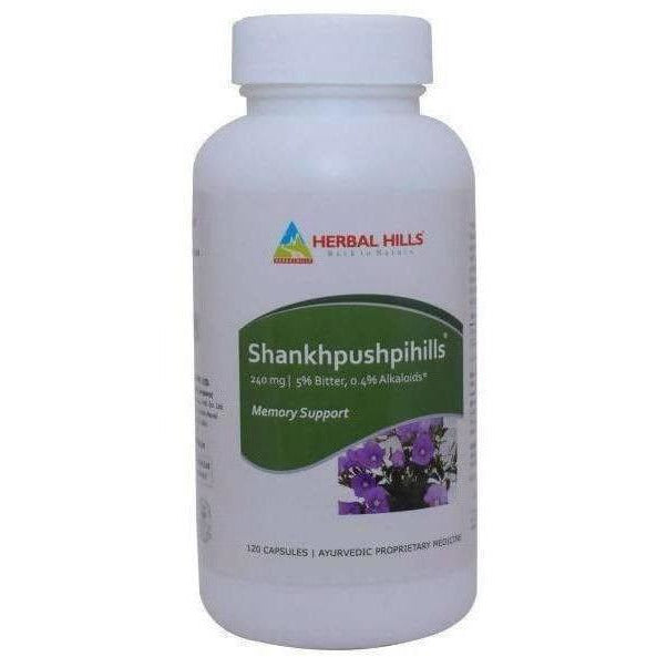 Herbal Hills Ayurveda Shankhpushpihills Capsules | Grocsy