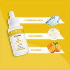 Pores Be Pure Vitamin C Serum With Ethyl Ascorbic Acid & Hyaluronic Acid | Grocsy
