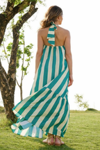 Aayaa Designer Printed Full Flared Gown - Multi Color | Grocsy