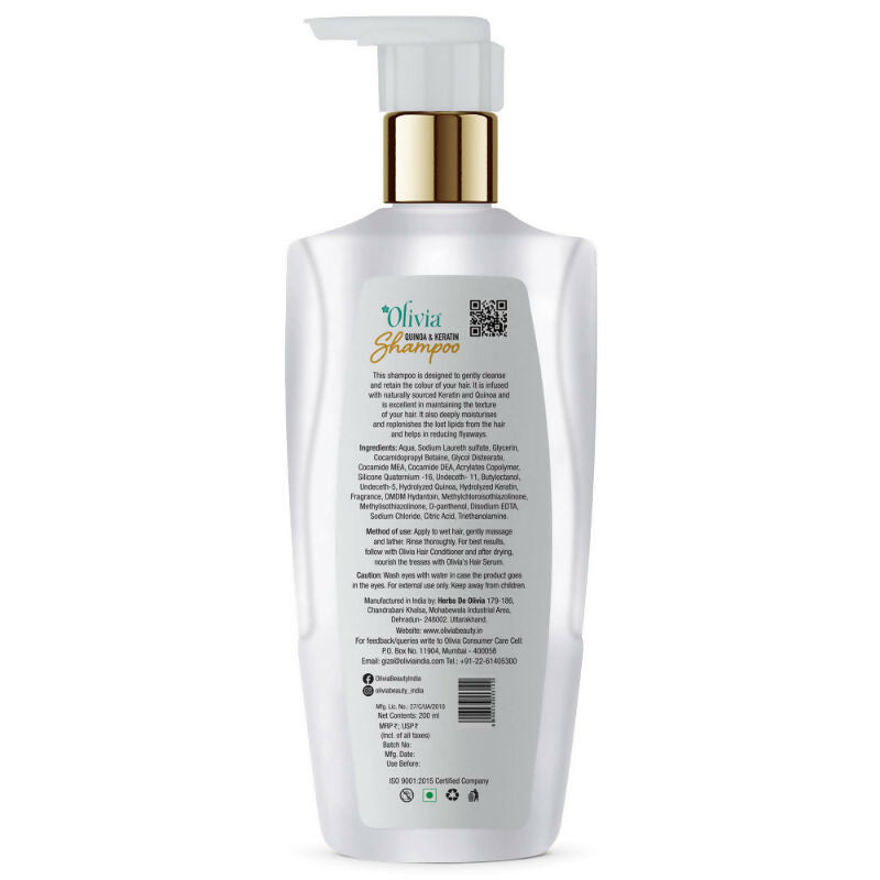 Olivia Color Guard Shampoo With Quinoa & Keratin | Grocsy