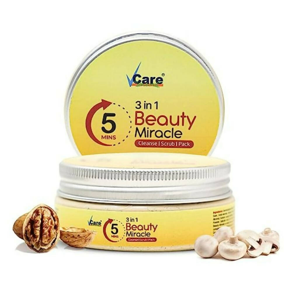 VCare 3 in-1 Beauty Miracle Face Pack | Grocsy