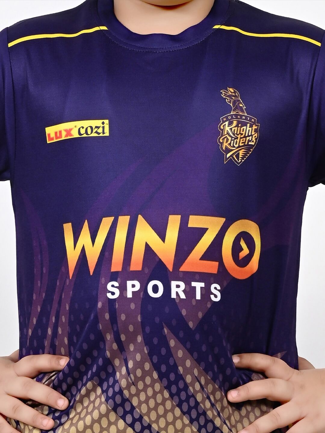 Baesd Boys Sports Round Neck Printed Cricket Jersey IPL, T20 T-shirt | Grocsy