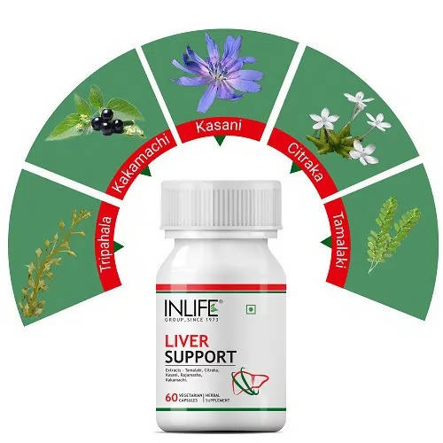 Inlife Liver Support Capsules | Grocsy