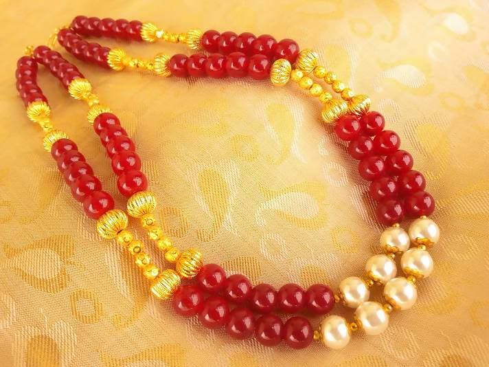Handmade Beaded Necklace | Grocsy