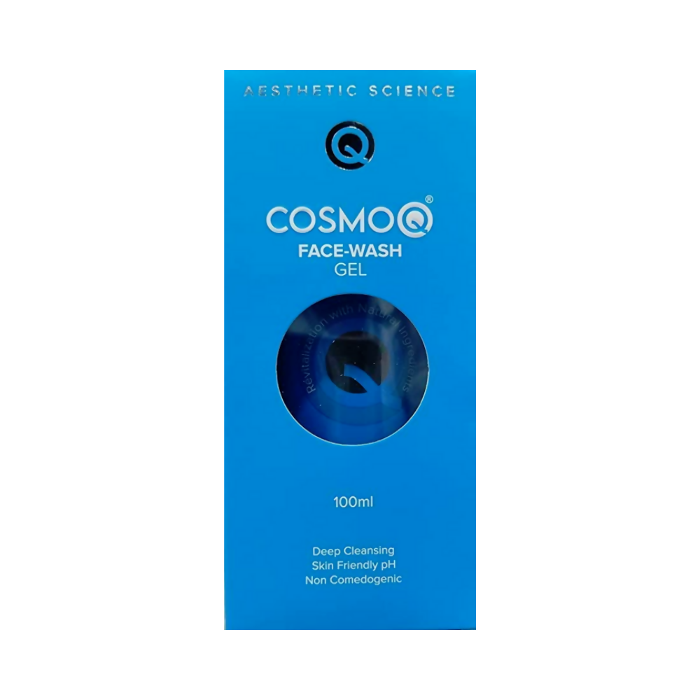 Cosmo Q Cleansing Face Wash Gel for Skin Purifying Formula with Moringa Extract | Grocsy