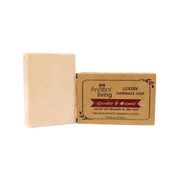 Ancient Living Lavender & Oatmeal Luxury Handmade Soap | Grocsy