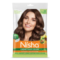 Nisha Creme Hair Color for Women - Chocolate Brown | Grocsy