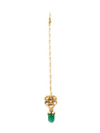 Kundan Maang Tikka (Gold) - Ruby Raang | Grocsy