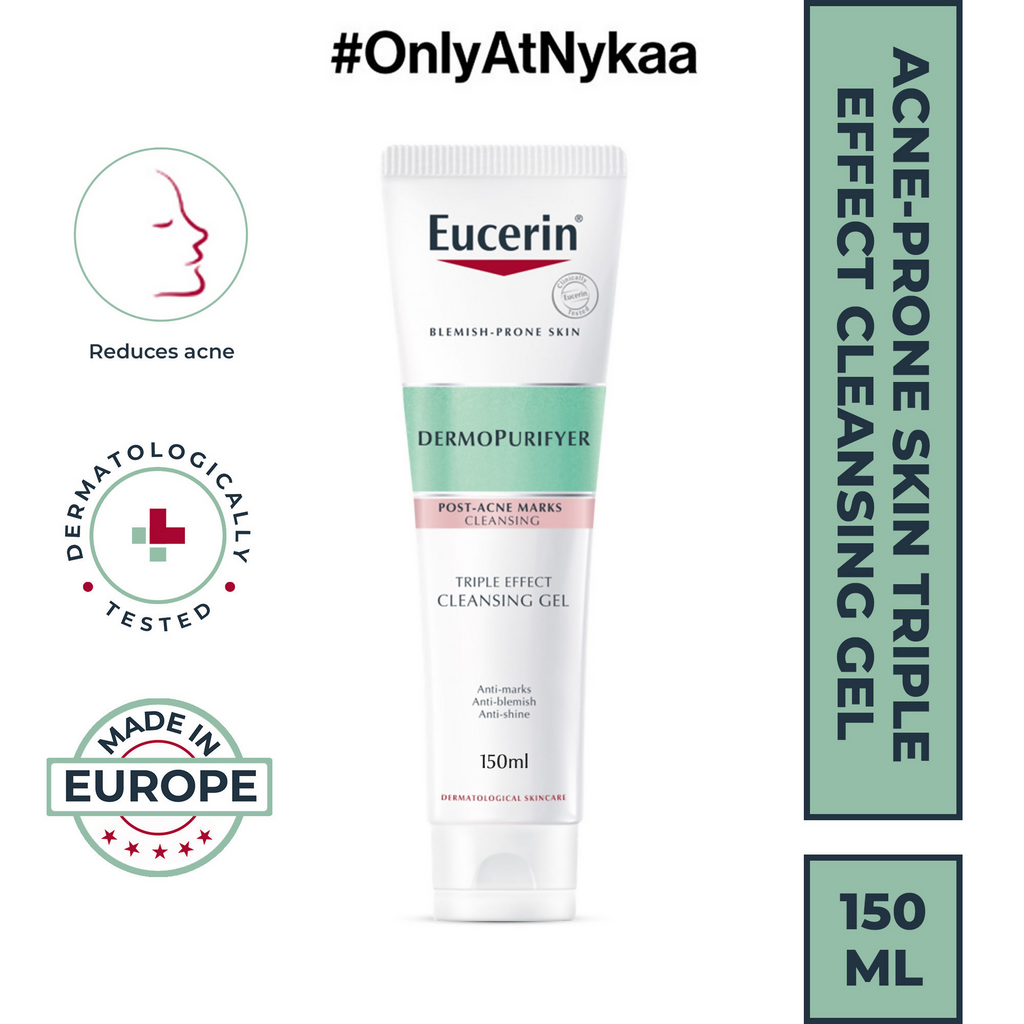 Eucerin DermoPurifyer Oil Contrl Face Wash Gel | Grocsy