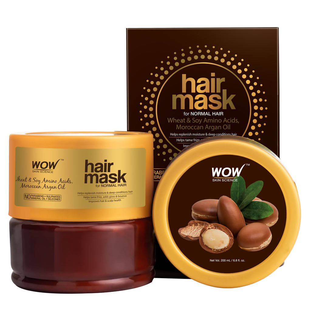 Wow Skin Science Hair Mask for Normal Hair | Grocsy