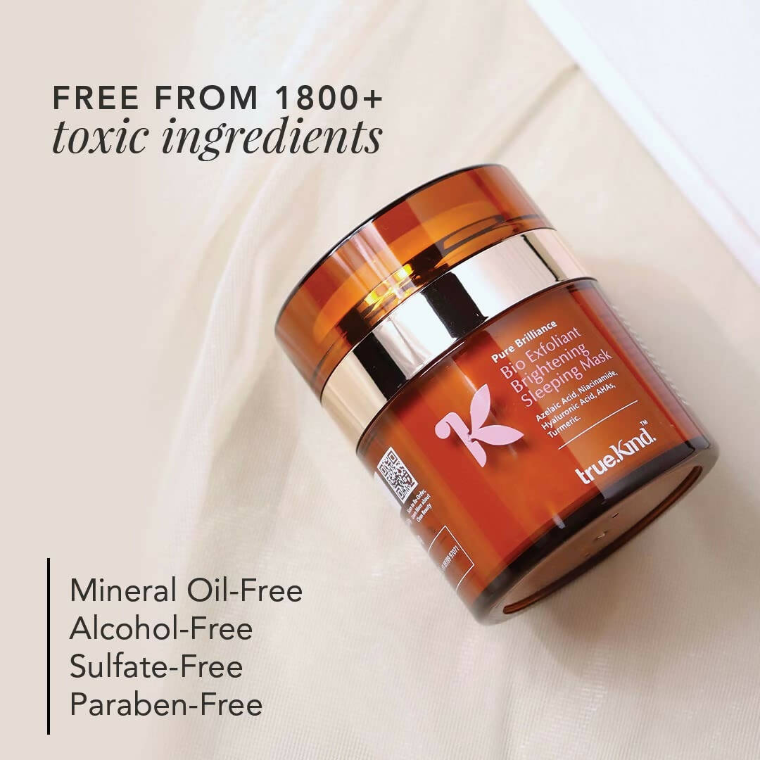 True Kind Bio Exfoliant Brightening Sleeping Mask | Grocsy