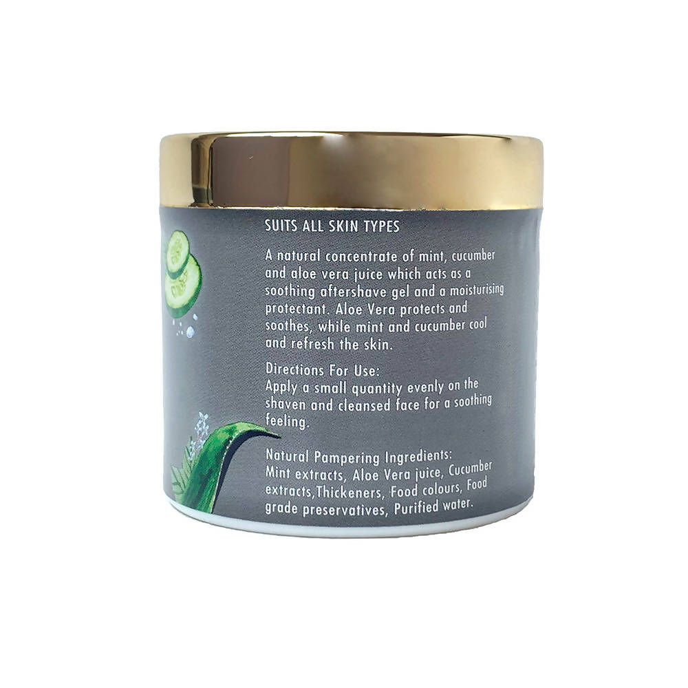 Prakriti Herbals Soothing Aftershave Mint Cucumber Aloe Vera Gel | Grocsy