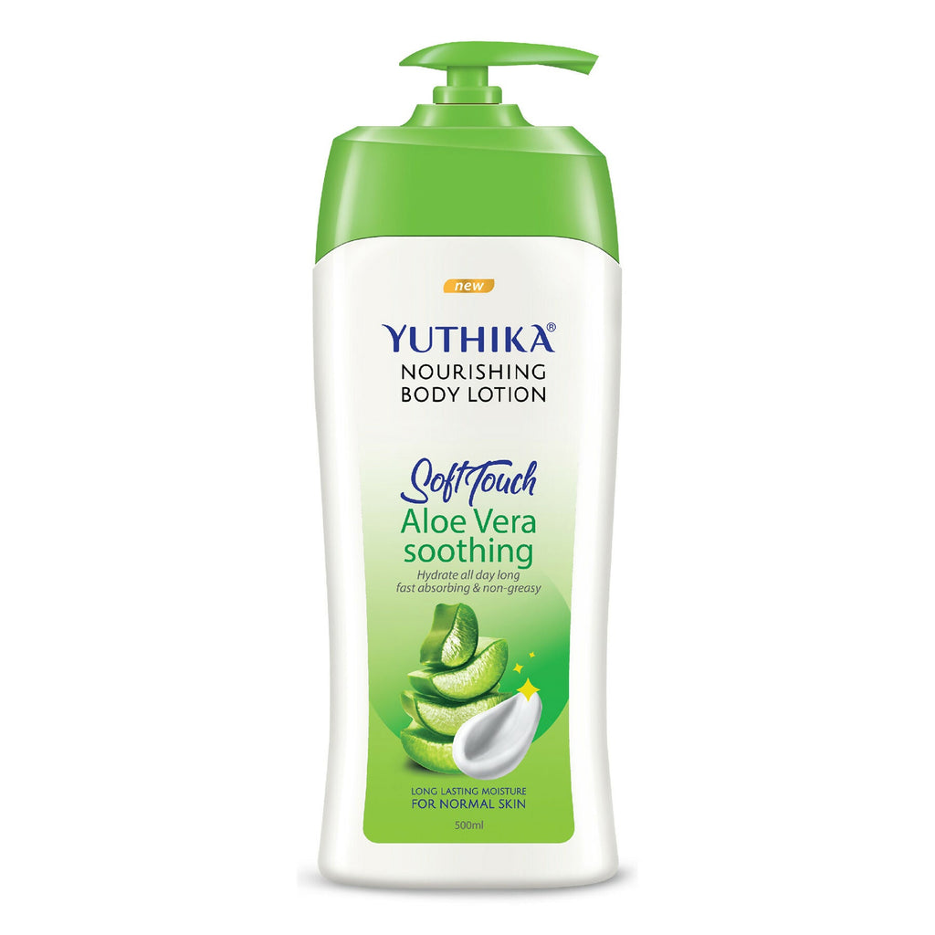Yuthika Aloe Vera Soft Touch Body Lotion For Women & Men | Grocsy