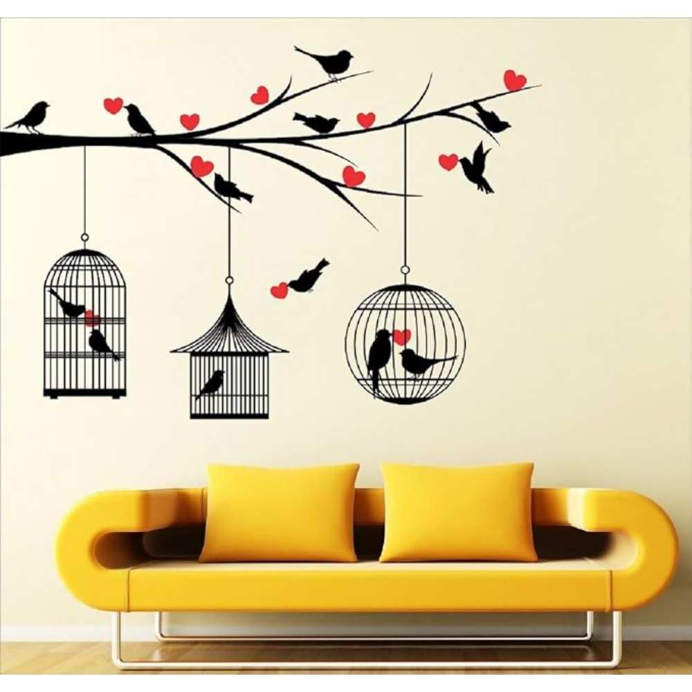 Walltech Combo of 4 Wall Sticker | Grocsy