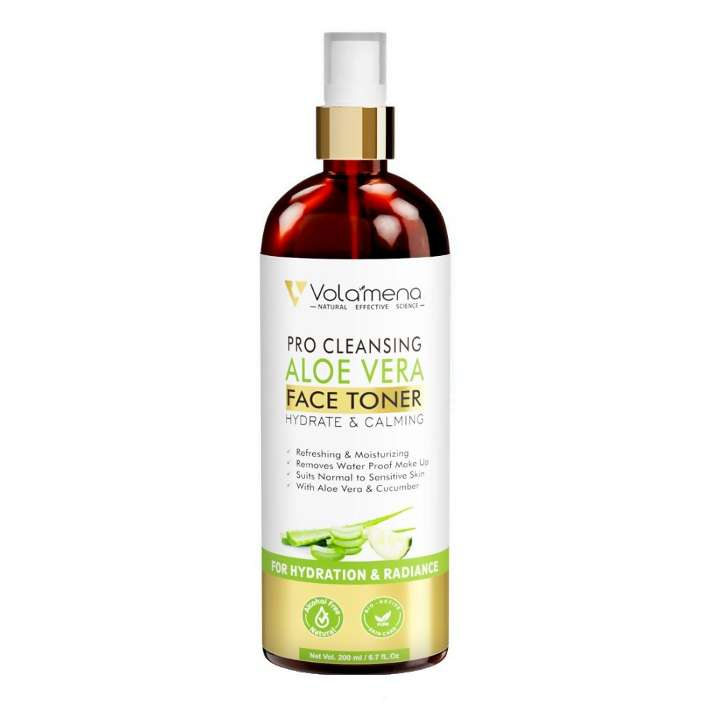Volamena Pro Clearing Aloe Vera Face Toner | Grocsy