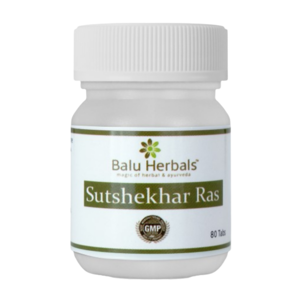Balu Herbals Sutashekar Ras Tablets | Grocsy