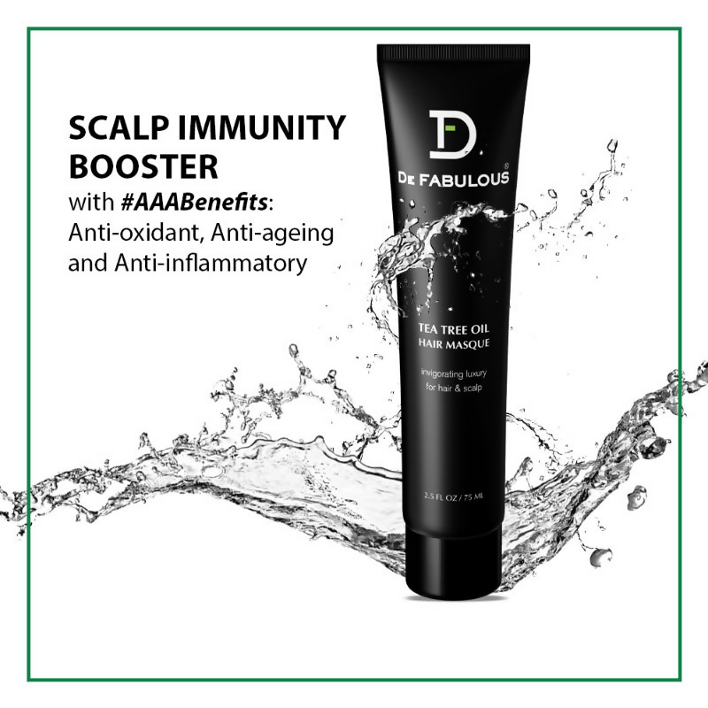 De Fabulous Tea Tree Oil Hair Masque | Grocsy