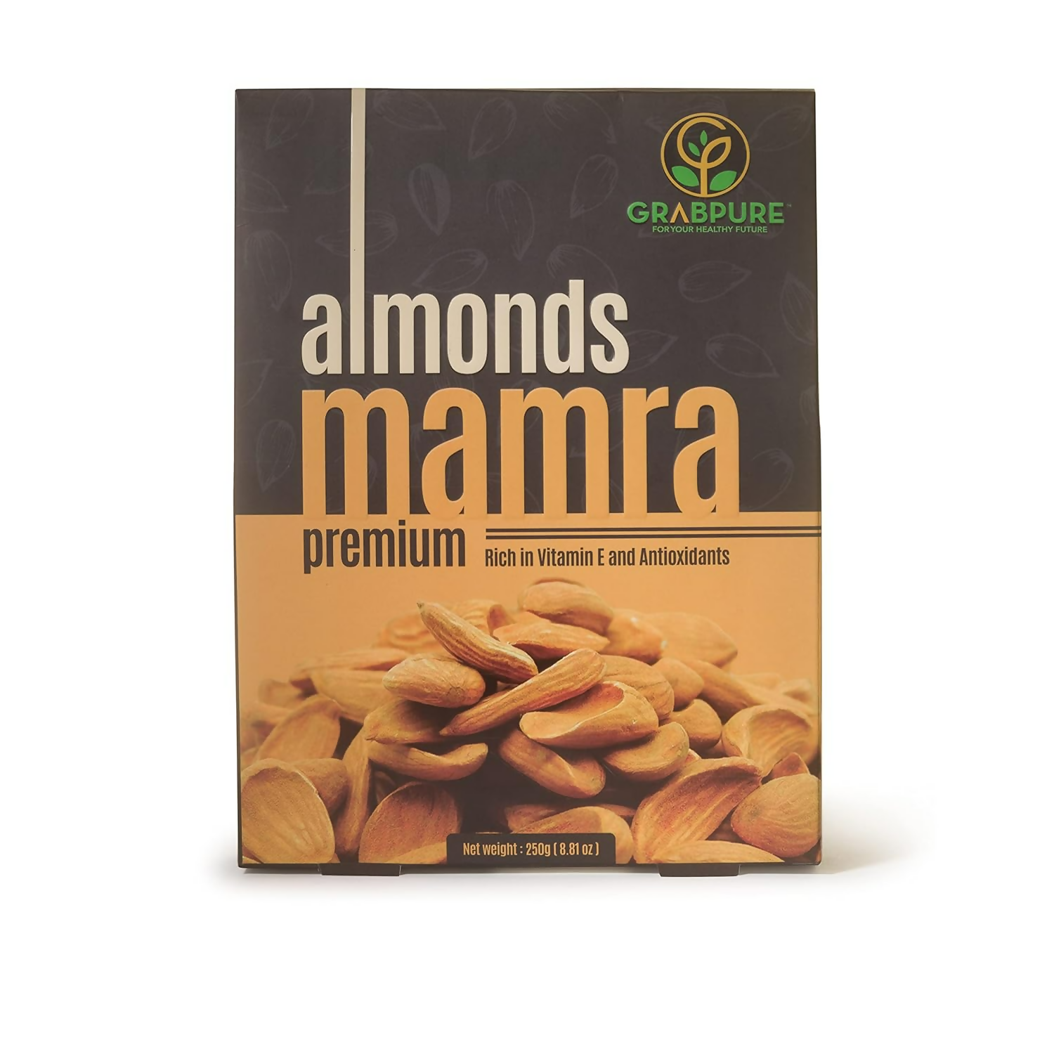 Grabpure Mamra Almonds/Mamra Badam Dry Fruits | Grocsy