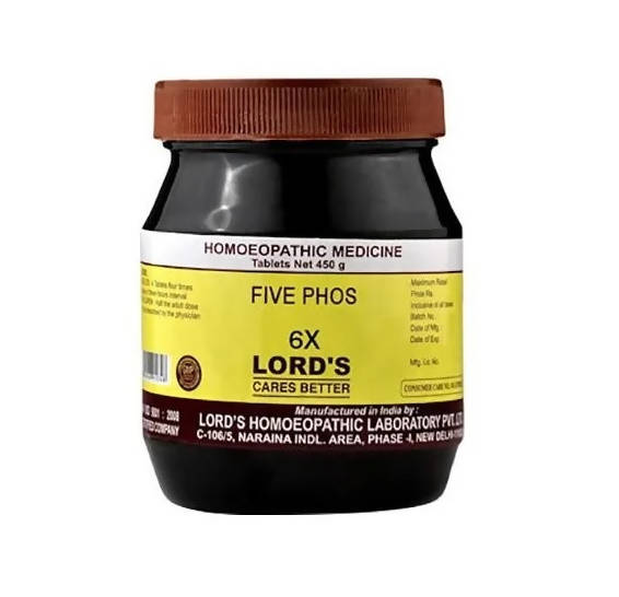 Lord's Homeopathy Five Phos Biocombination Tablets | Grocsy