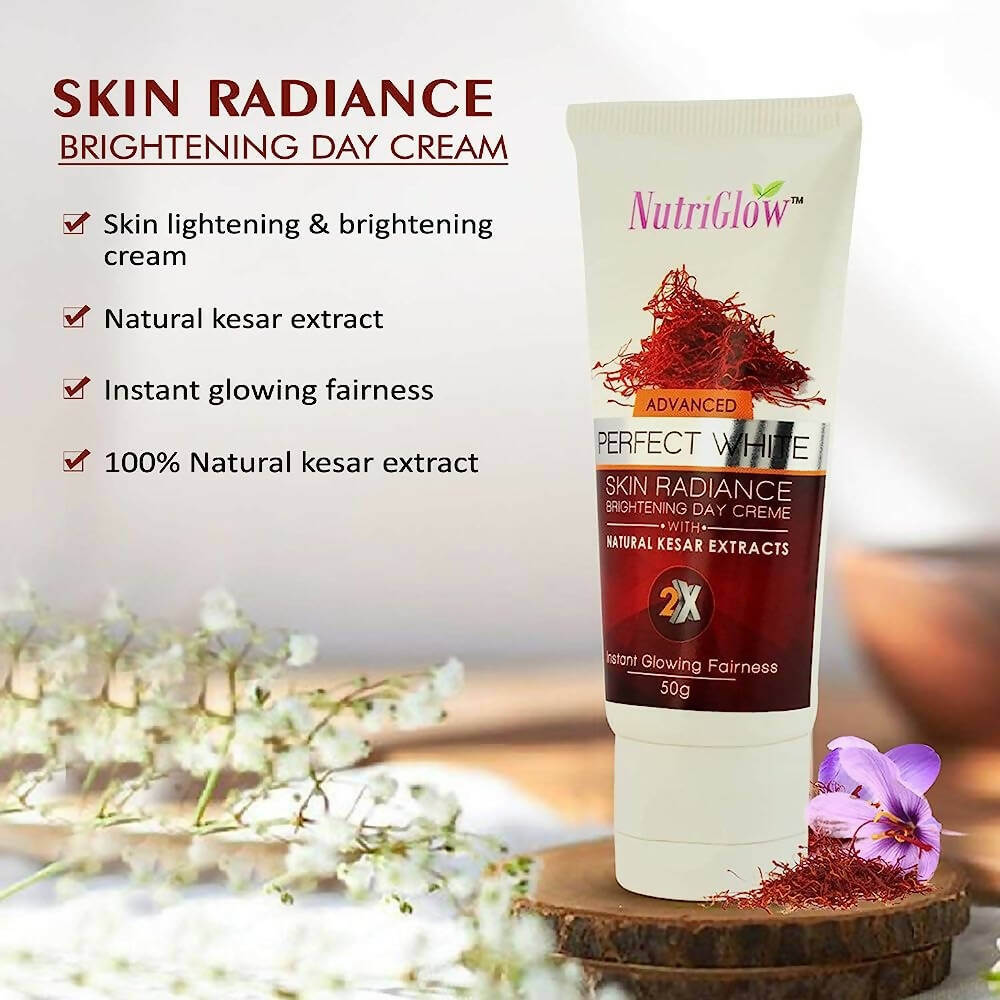 NutriGlow Advanced Perfect White Skin Radiance Brightening Day Creme | Grocsy