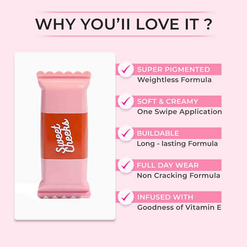 Praush Beauty Sweet Cheeks Liquid Blush - Coral Crunchy | Grocsy