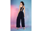 Navy Georgette Sequence With Thread Designer Co-Ord Set - Flory | Grocsy