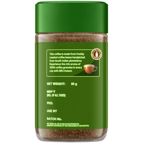 BRU Instant Coffee Powder - Rich Aroma Granules | Grocsy