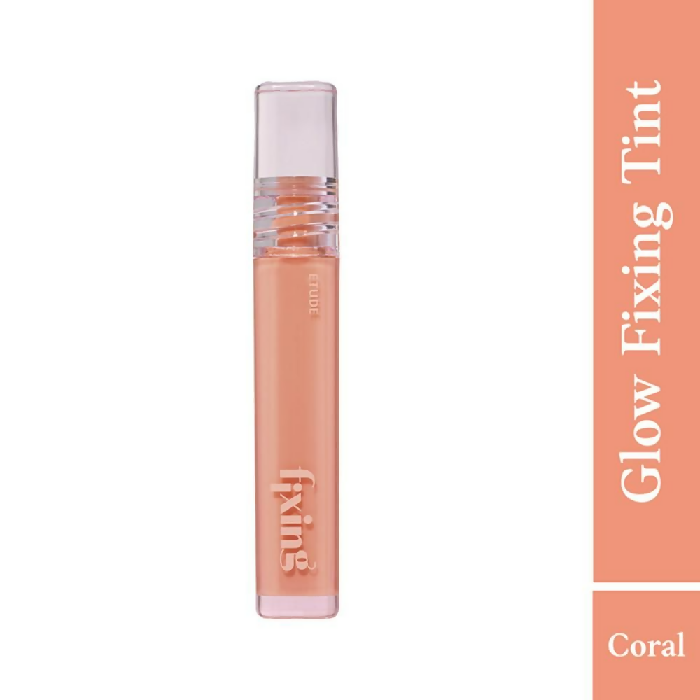 Etude House Glow Fixing Tint - 01 Pure Coral | Grocsy