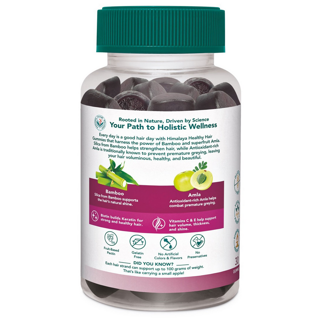 Himalaya Herbals Healthy Hair Gummies | Grocsy