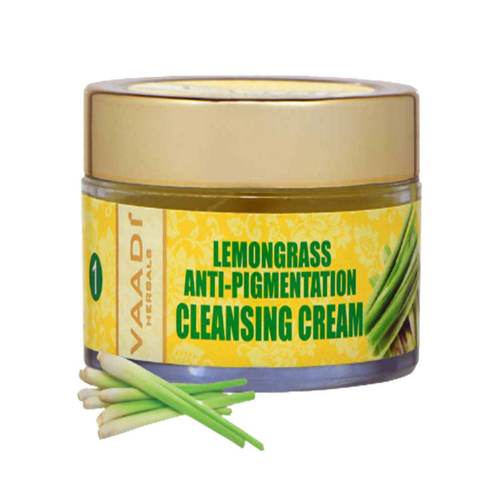 Vaadi Herbals Lemongrass Anti Pigmentation Cleansing Cream | Grocsy