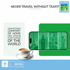 TeaFit No Sugar Instant Ginger Tea Premix - Travel Pack | Grocsy