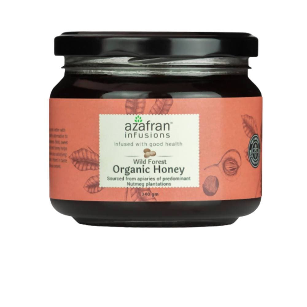 Azafran Infusions Wild Forest Organic Honey (Nutmeg) | Grocsy