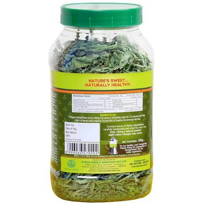 Stevia Wonder Herb World 100% Natural Healthy Leaf | Grocsy