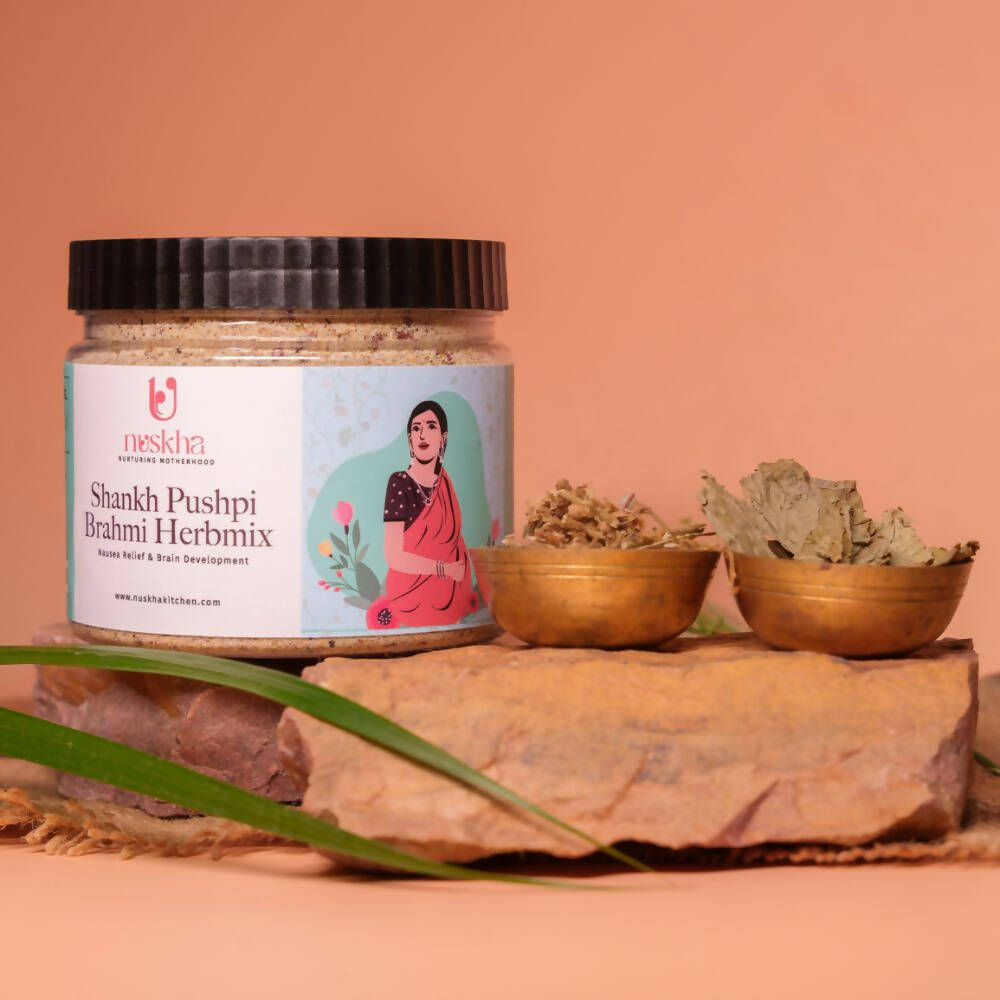 Nuskha ShankhPushpi Brahmi Herbmix | Grocsy