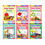 Dreamland Copy Colour Book - 1 to 6 (Pack) | Grocsy
