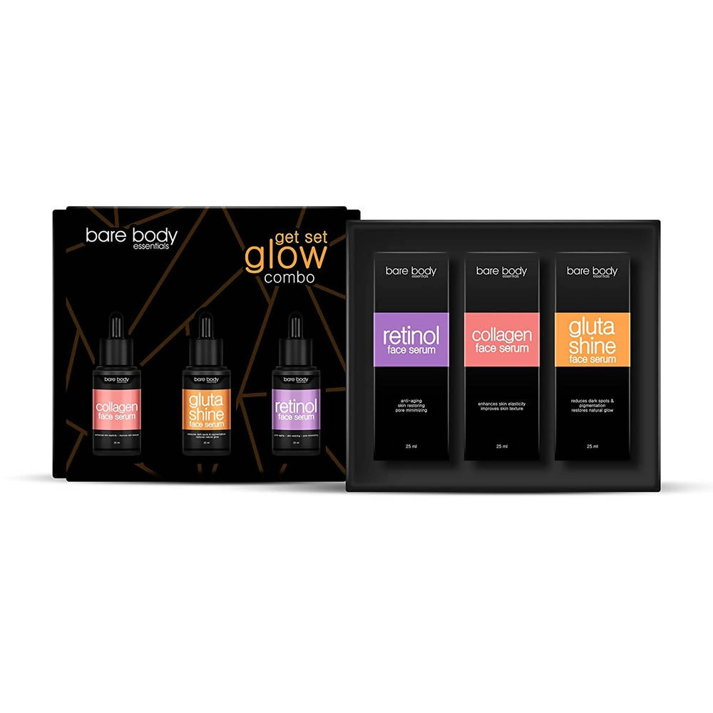 Bare Body Essentials Get Set Glow Combo | Grocsy