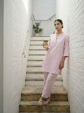 Gharana India Aira Lavender Coord Set | Grocsy
