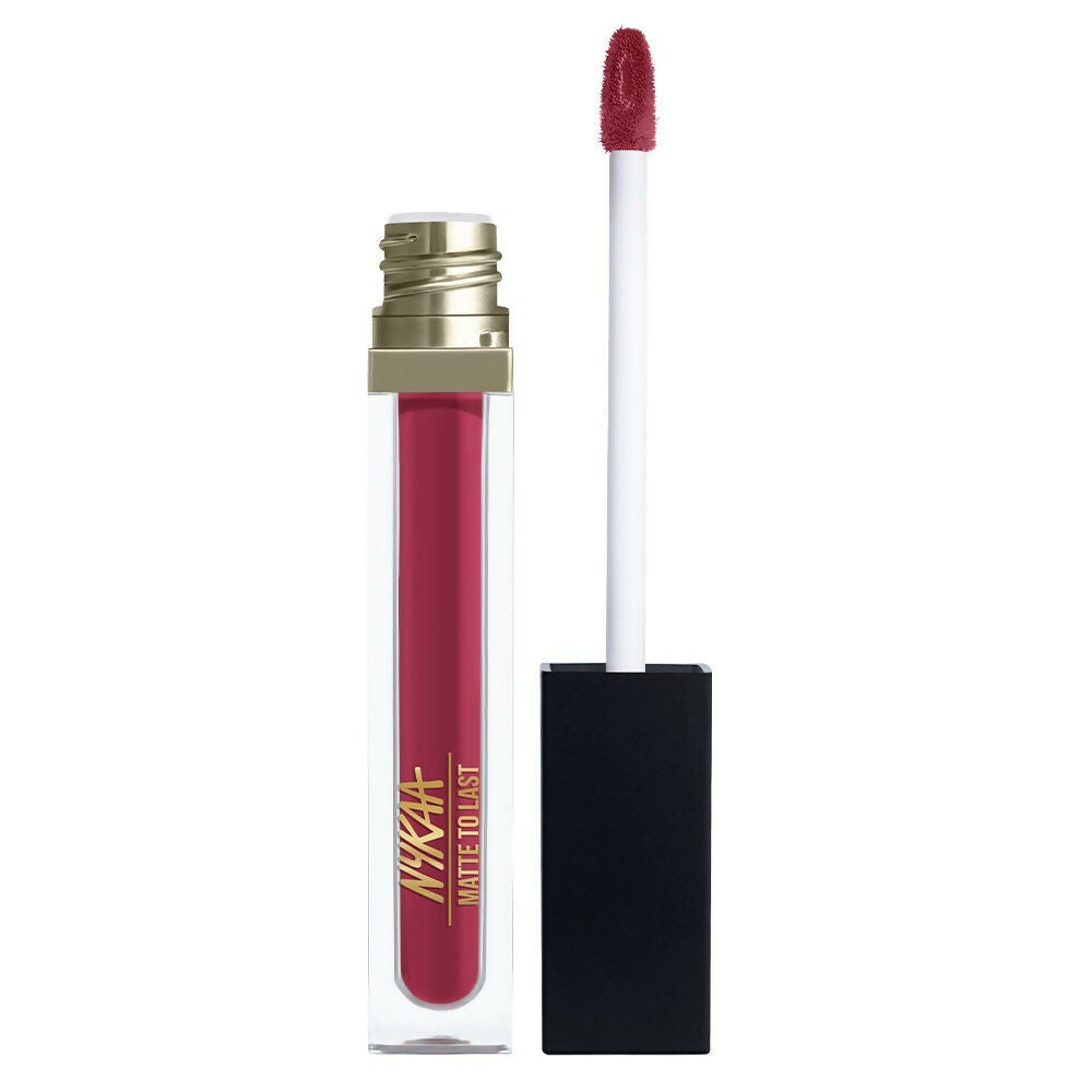Nykaa Matte To Last ! Transferproof Liquid Lipstick - Maithili -25 | Grocsy
