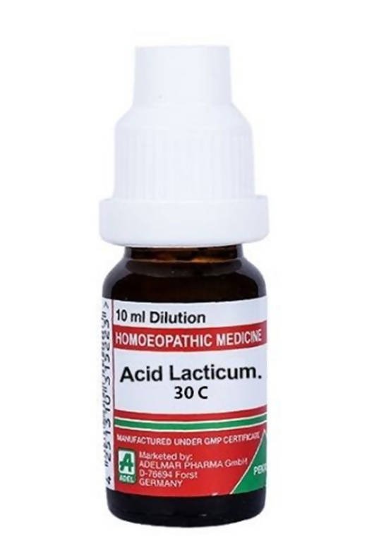 Adel Homeopathy Acid Lacticum Dilution | Grocsy