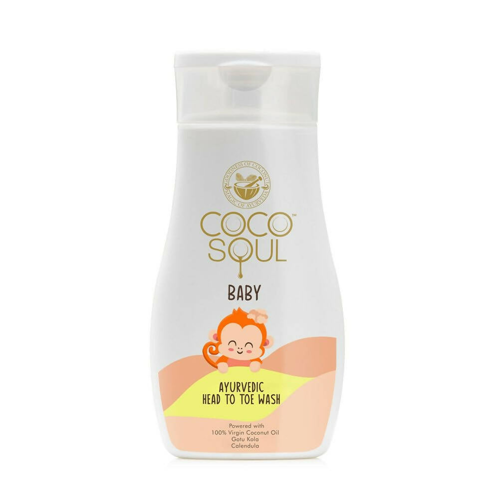 Coco Soul Baby Ayurvedic Head to Toe Wash | Grocsy
