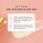 Ras Luxury Oils Radiance 24K Gold Brightening Face Gel Serum | Grocsy