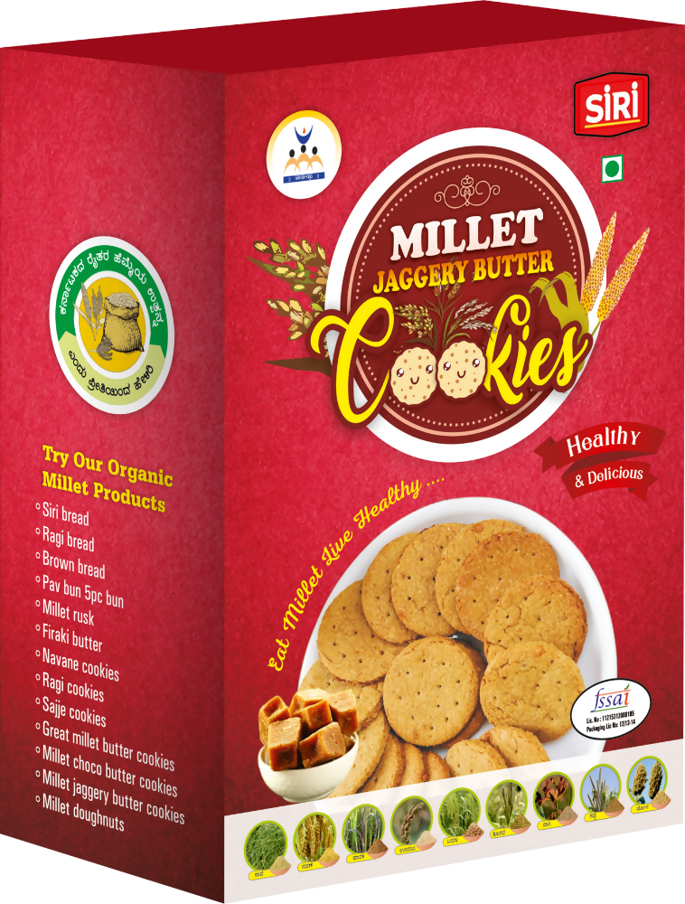 Siri Millets Cookies Combo Pack | Grocsy
