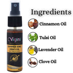 Vigini Natural Hammer King Lubricating Massage Oil for Men with Tulsi Ylang Ylang Clary Sage Essential Oils | Grocsy