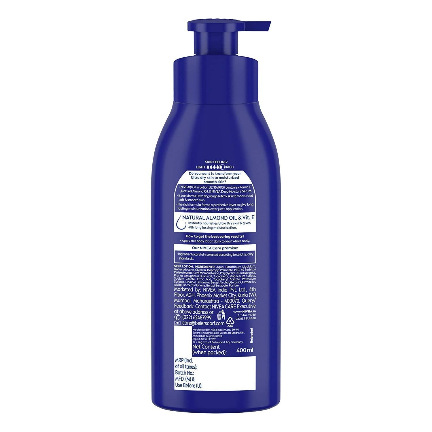 Nivea Body Lotion for Extremely Dry Skin | Grocsy